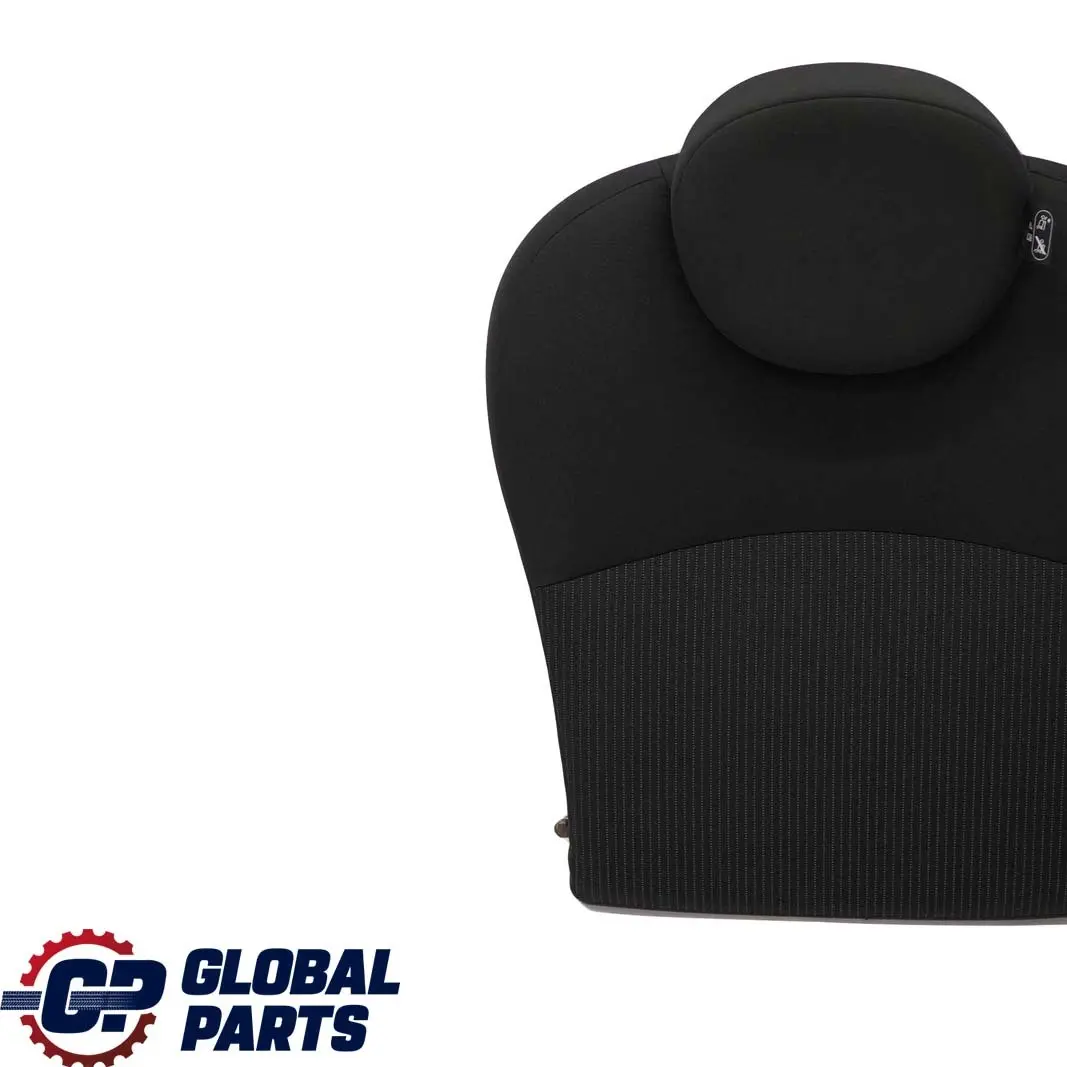 Mini Cooper One R56 LCI Rear Right O/S Seat Backrest Cloth / Leather Black - SKU 7270376 - Part number 7270376