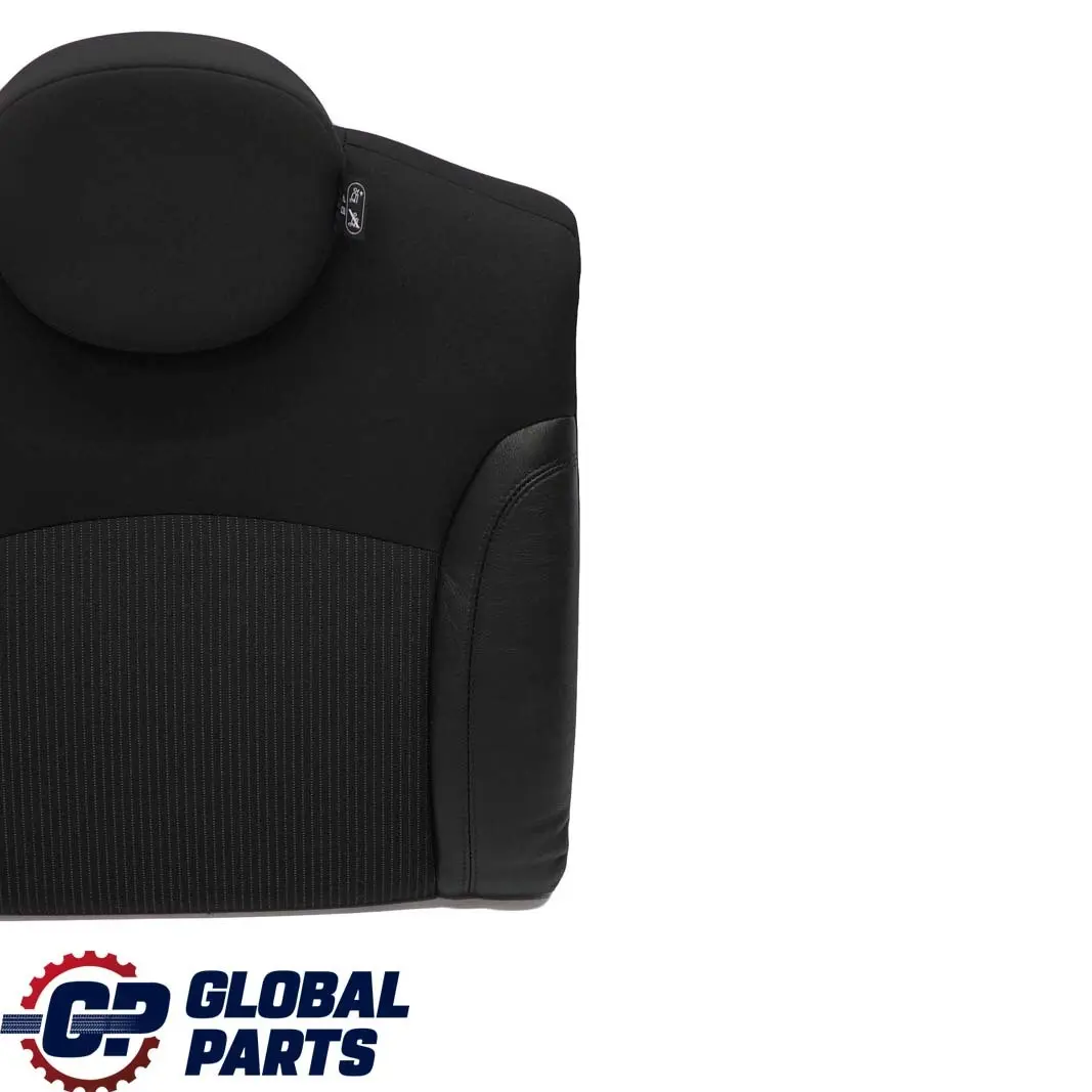 Mini Cooper One R56 LCI Sitz Hinten Rechts Rückenlehne Stoff / Leder Schwarz - SKU 7270376 - Teilenummer 7270376