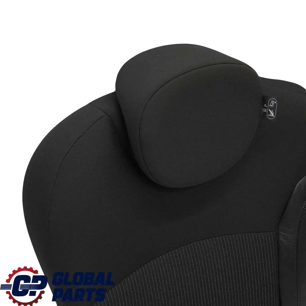 Mini Cooper One R56 LCI Sitz Hinten Rechts Rückenlehne Stoff / Leder Schwarz - SKU 7270376 - Teilenummer 7270376