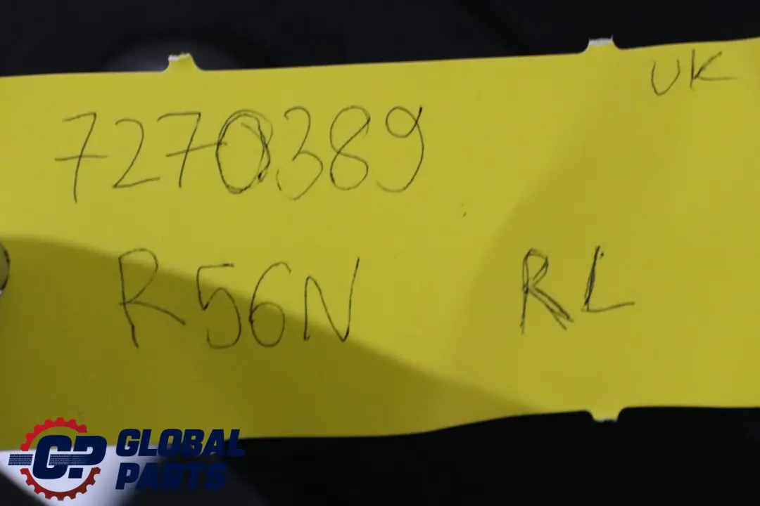 Left N/S Backrest Half Leather Polar Beige to BMW Mini R55 R56 LCI Rear Seat with Part number 7270389 BMW Mini R55 R56 LCI Rear Seat Left N/S Backrest Half Leather Polar Beige - SKU 7270389 - Part number 7270389