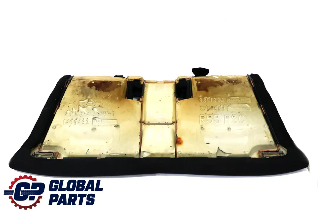 Mini Clubman R55 Asiento Trasero Sofá Banco Sofá Tela / Cuero Carbono Negro - SKU 7270402 - Número de pieza 7270402