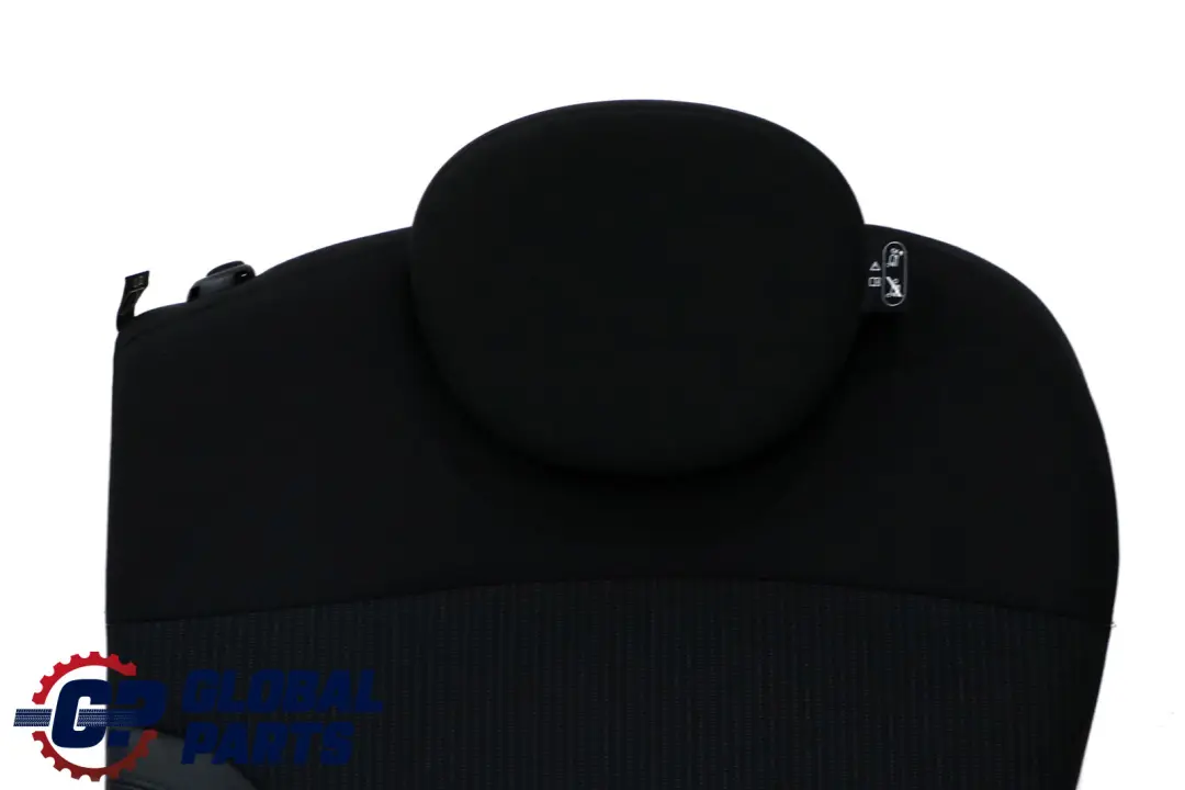 Left N/S Leather Cloth Seat Cushion Backrest Black to BMW Mini Clubman R55 Rear with Part number 7270413 BMW Mini Clubman R55 Rear Left N/S Leather Cloth Seat Cushion Backrest Black - SKU 7270413 - Part number 7270413