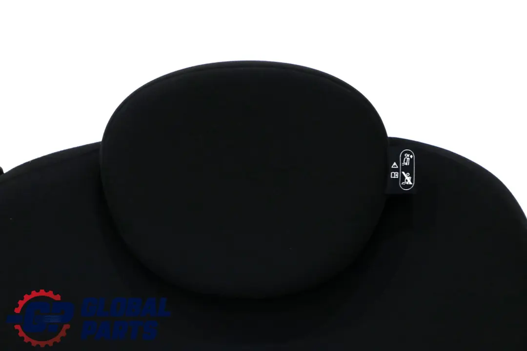 Left N/S Leather Cloth Seat Cushion Backrest Black to BMW Mini Clubman R55 Rear with Part number 7270413 BMW Mini Clubman R55 Rear Left N/S Leather Cloth Seat Cushion Backrest Black - SKU 7270413 - Part number 7270413
