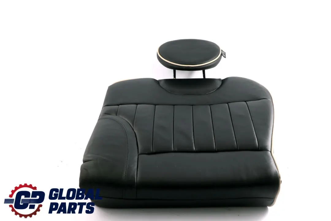 Left N/S Leather Seat Cushion Backrest Black to BMW Mini Clubman R55 Rear with Part number 7270423 BMW Mini Clubman R55 Rear Left N/S Leather Seat Cushion Backrest Black - SKU 7270423 - Part number 7270423