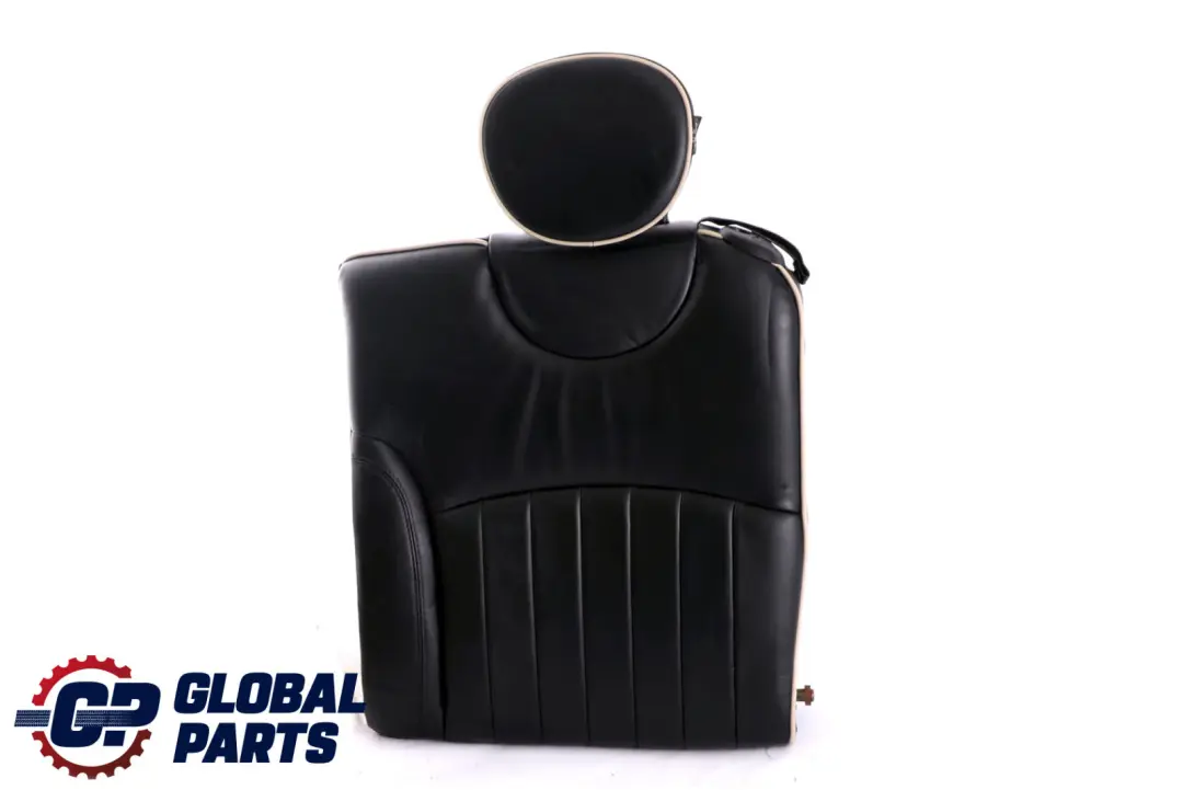 Mini Cabrio R57 Sitz Hinten Links Leder Rückenlehne Carbon Schwarz - SKU 7270447 - Teilenummer 7270447