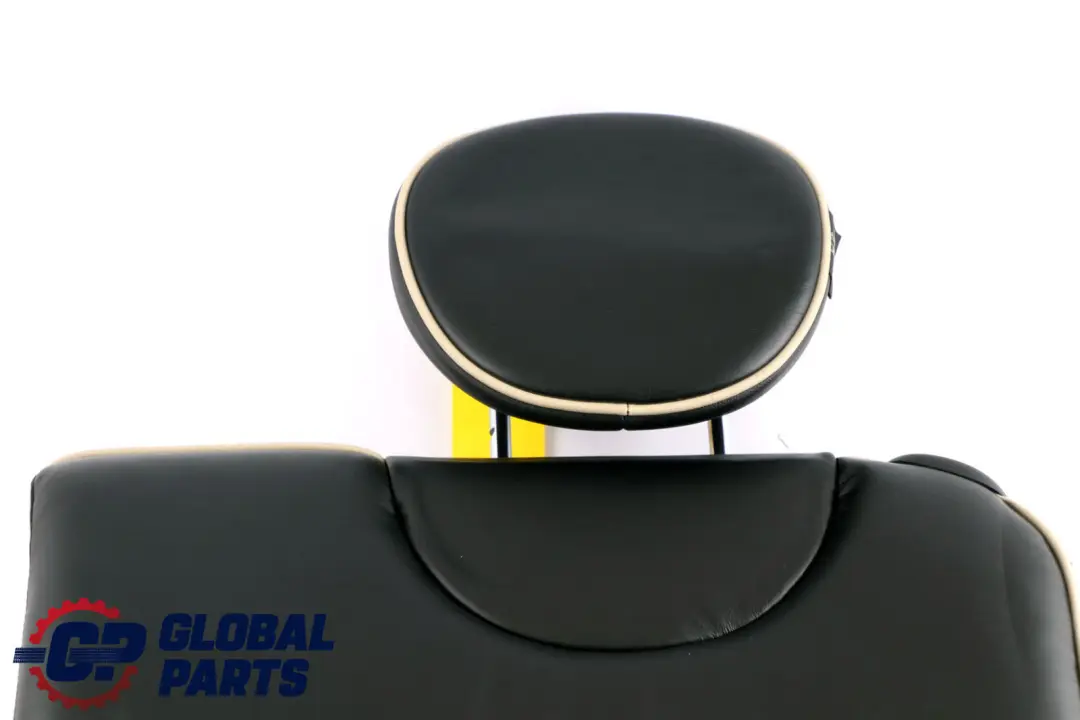 Mini Cabrio R57 Rear Left Seat N/S Leather Backrest Carbon Black - SKU 7270447 - Part number 7270447