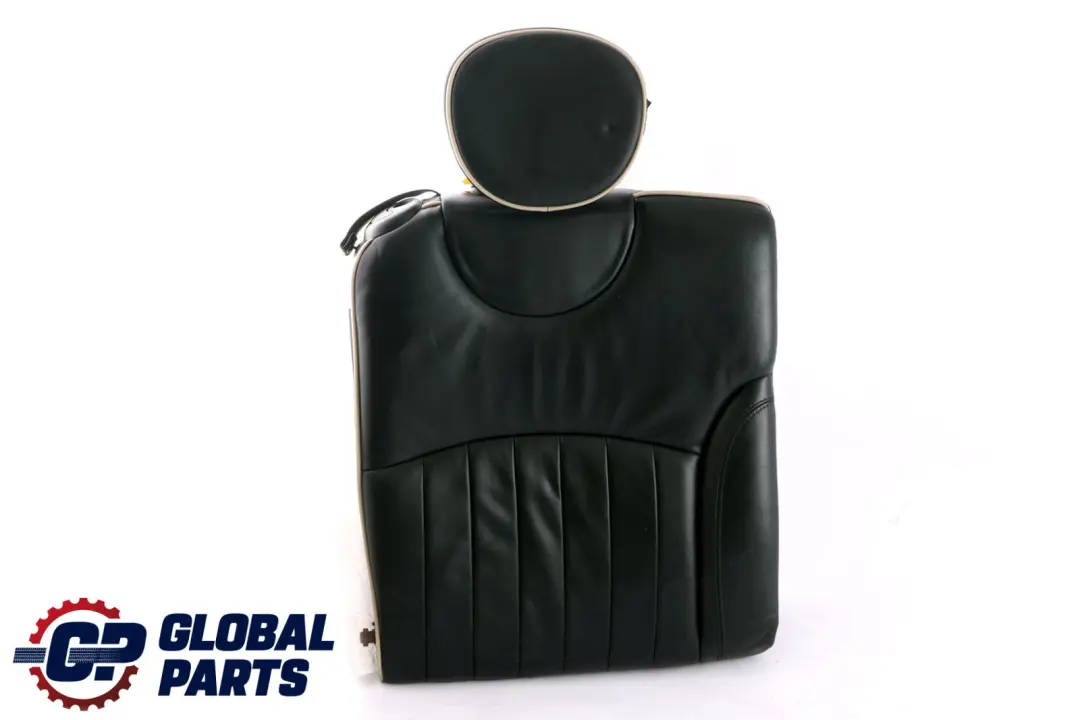 Asiento tras. der. respaldo cuero negro carbón para Mini Cabrio R57 con número de pieza 7270448 Mini Cabrio R57 Asiento tras. der. respaldo cuero negro carbón - SKU 7270448 - Número de pieza 7270448