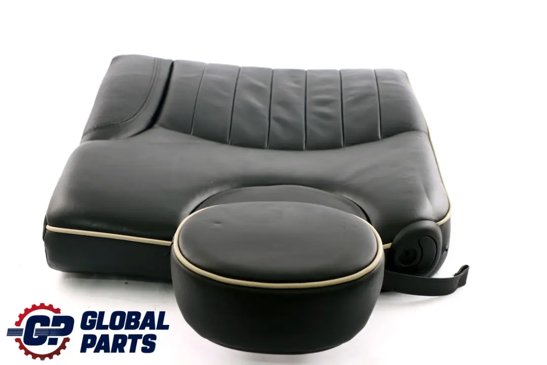 Mini Cabrio R57 Asiento tras. der. respaldo cuero negro carbón - SKU 7270448 - Número de pieza 7270448
