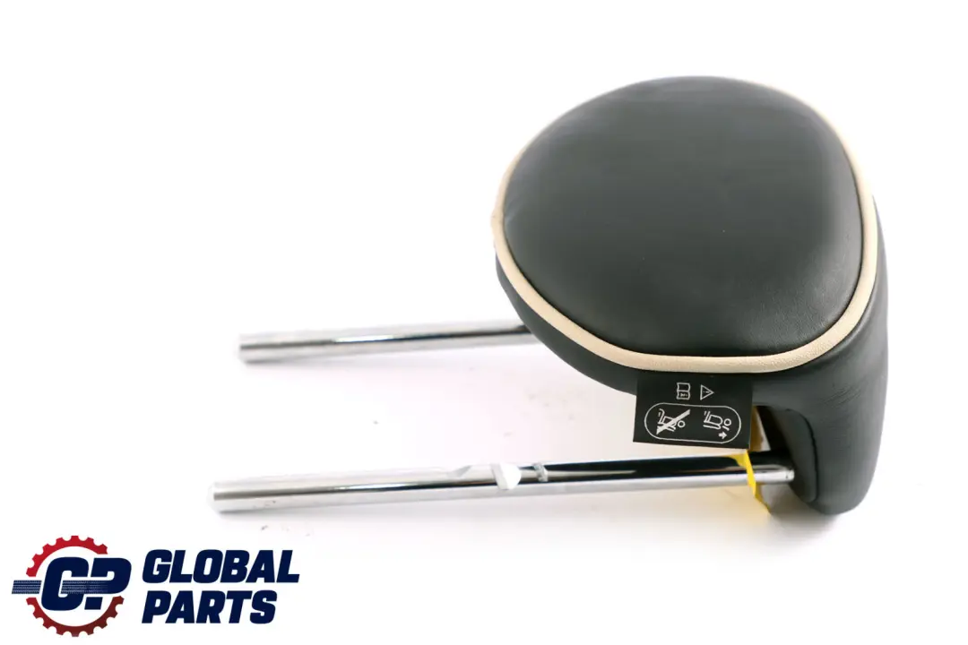 Rücksitz Mittelsitz Kopfstütze Leder Schwarz 7229790 für Mini Clubman R55 mit Teilenummer 7270471 Mini Clubman R55 Rücksitz Mittelsitz Kopfstütze Leder Schwarz 7229790 - SKU 7270471 - Teilenummer 7270471