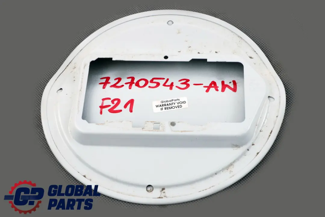 Fill-in Flap Filler Fuel Cover Alpinweiss 3 White to BMW 1 Series F21 F21N LCI with Part number 7270543 BMW 1 Series F21 F21N LCI Fill-in Flap Filler Fuel Cover Alpinweiss 3 White - SKU 7270543-AW - Part number 7270543