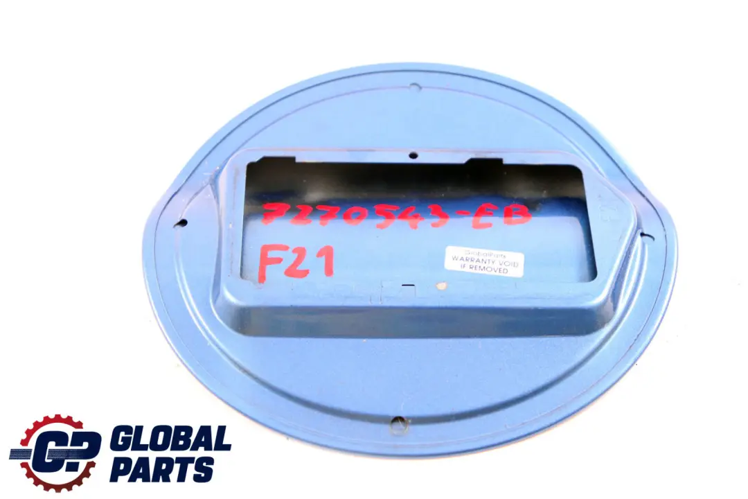 BMW F21 Fill-in Flap Filler Fuel Cover Estoril Estoril Blau - B45 - SKU 7270543-EB - Part number 7270543
