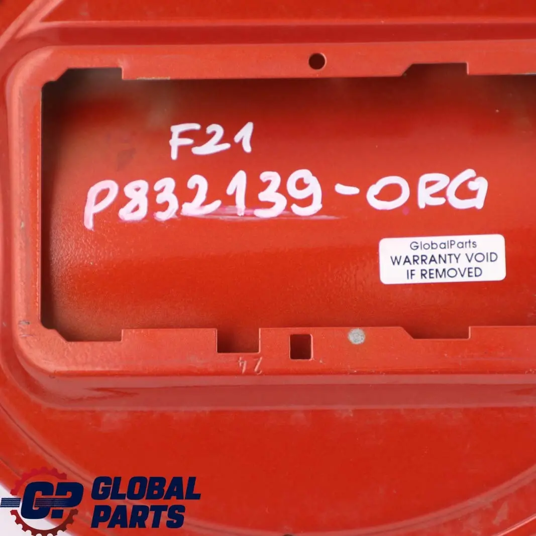 Fill-in Flap Filler Fuel Cover Valencia Orange Metallic B44 to BMW 1 F21 F21N LCI with Part number 7270543 BMW 1 F21 F21N LCI Fill-in Flap Filler Fuel Cover Valencia Orange Metallic B44 - SKU 7270543-ORG - Part number 7270543
