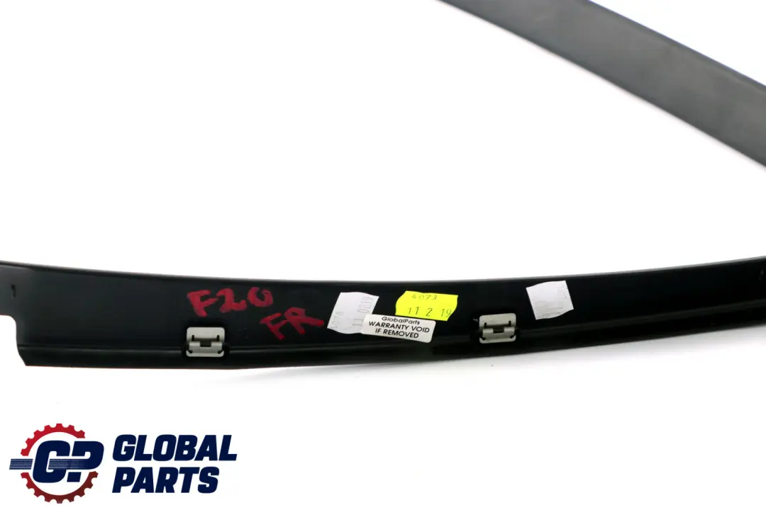 Cache Fenêtre Cadre Porte Haut HiFi Avant Droit pour BMW F20 LCI à propos du numéro de pièce 7270760 BMW F20 LCI Cache Fenêtre Cadre Porte Haut HiFi Avant Droit - SKU 7270760 - Numéro de pièce 7270760