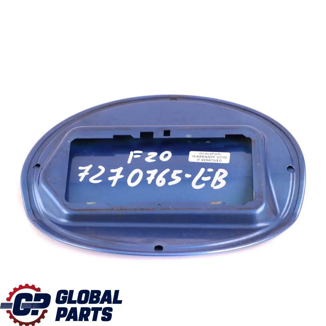 BMW 1 F20 LCI Fuel Filler Fill-In Flap Cover Estorilblau Estoril Blue B45 - SKU 7270765-EB - Part number 7270765