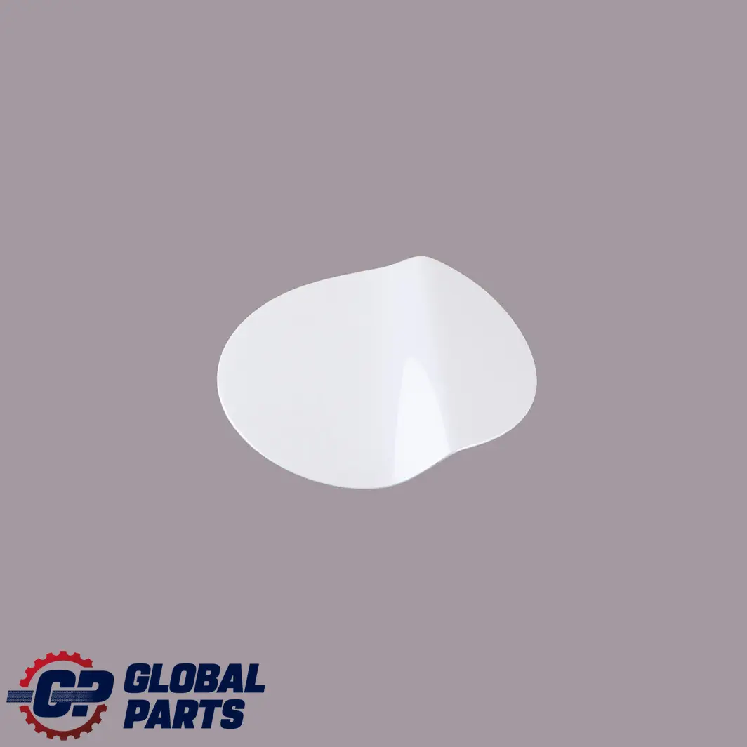 BMW 1 Series F20 LCI Fuel Filler Fill-In Flap Cover Mineral Weiss White A96 - SKU 7270765-MW - Part number 7270765