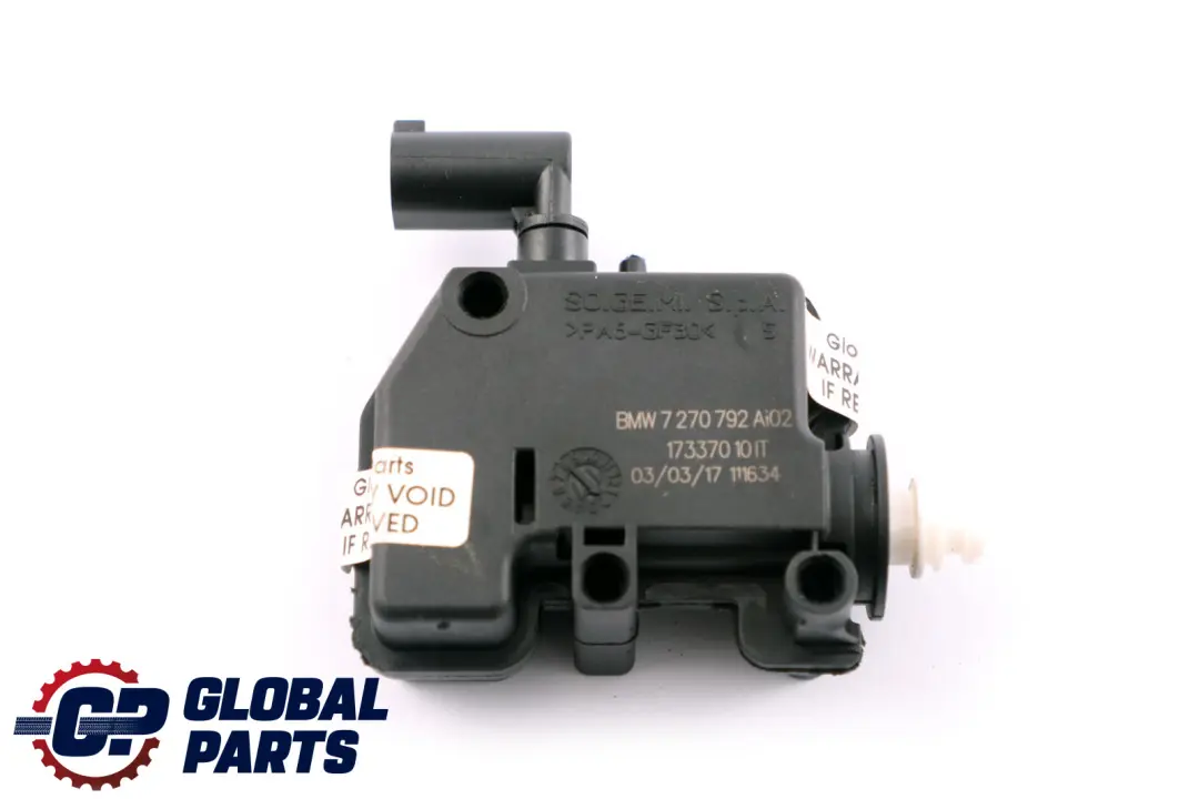 Bocchetta carburante Meccanismo azionamento Attuatore Aprire per BMW F20 F22 F30 con numero di parte 7270792 BMW F20 F22 F30 Bocchetta carburante Meccanismo azionamento Attuatore Aprire - SKU 7270792-1 - Numero di parte 7270792