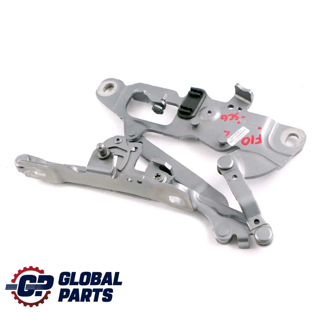 Left N/S Engine Hood Hinge Bonnet Spacegrau Grey A52 to BMW F10 F11 with Part number 7249887 BMW F10 F11 Left N/S Engine Hood Hinge Bonnet Spacegrau Grey A52 - SKU 7270883-SCG - Part number 7249887