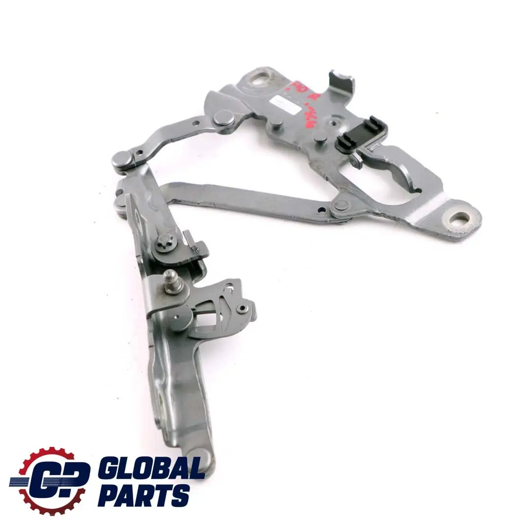 BMW 5 F10 F11 Right O/S Engine Hood Hinge Bonnet Spacegrau Grey A52 - SKU 7270884-SCG - Part number 7249888