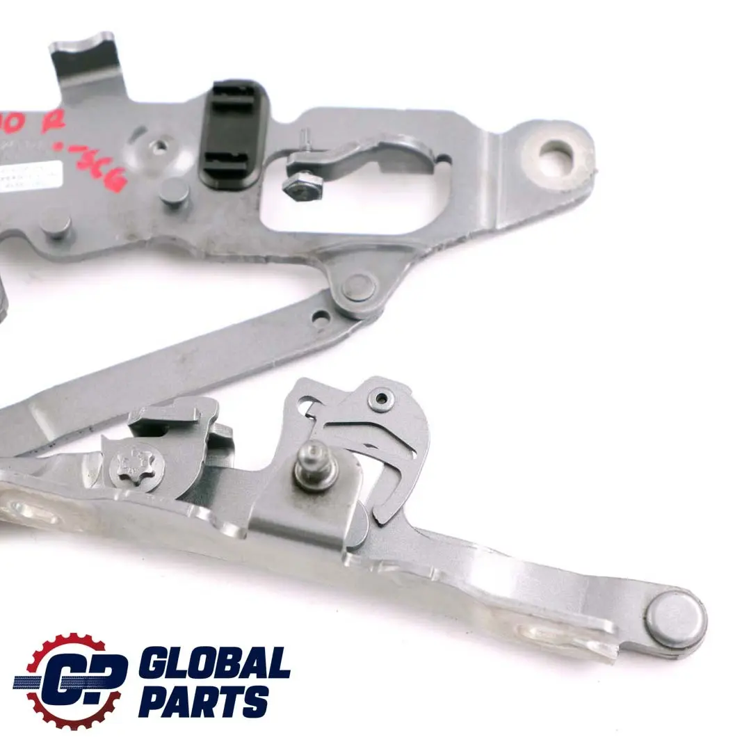 BMW F10 F11 Engine Hood Hinge Bonnet Right O/S Spacegrau Grey A52 - SKU 7270884-SCG - Part number 7249888