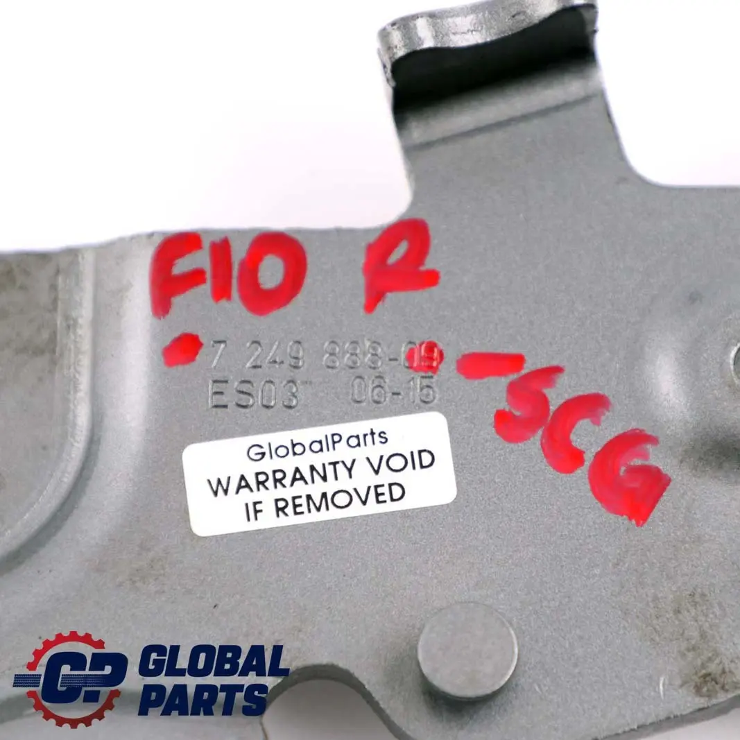 BMW F10 F11 Right O/S Engine Hood Hinge Bonnet Spacegrau Grey A52 - SKU 7270884-SCG - Part number 7249888