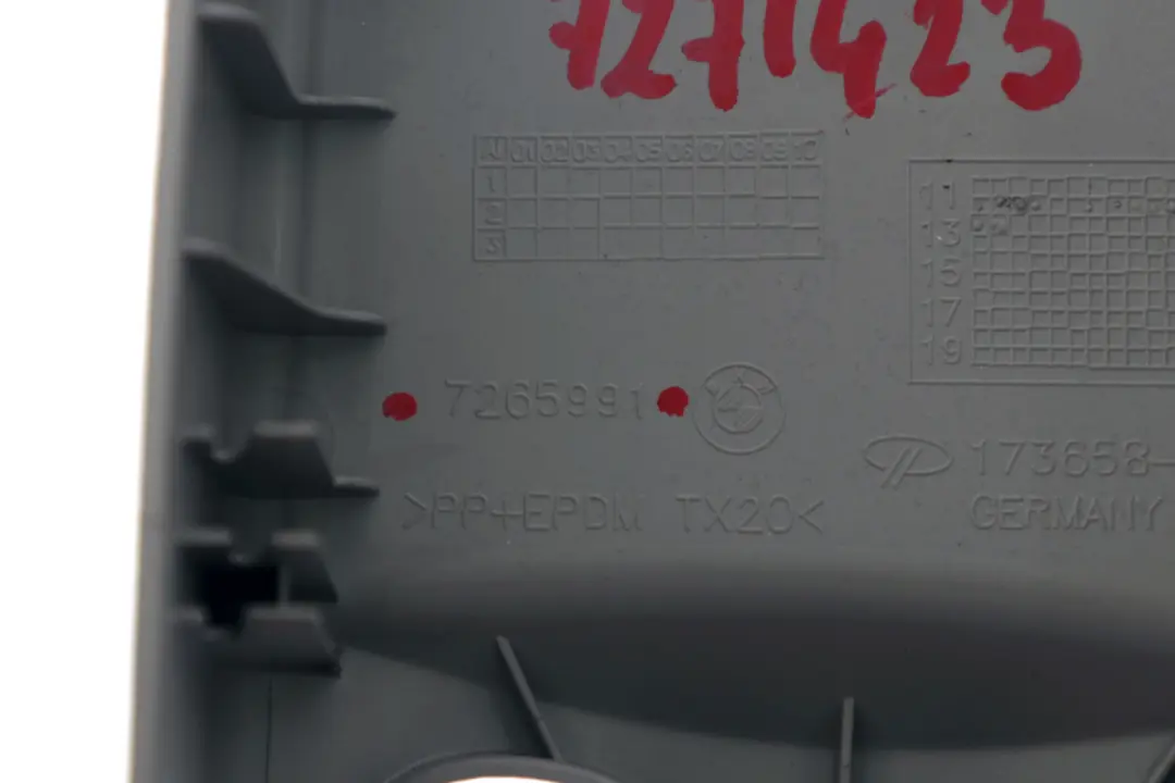 BMW F21 LCI Copertura Colonncolonna Superiore Sinistra Grigio Everestgrau - SKU 7271423 - Numero di parte 7271423