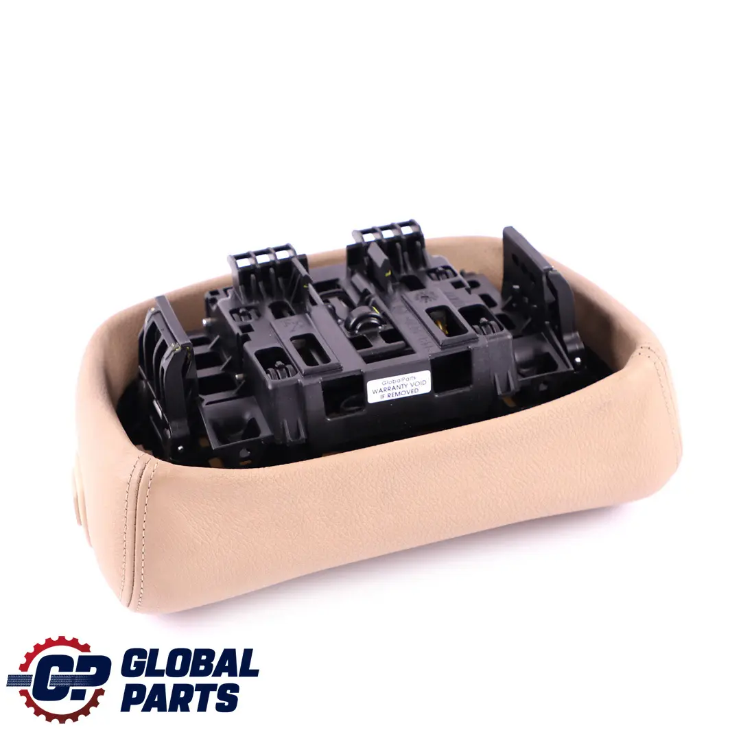 Front Left Right N/O/S Headrest Leather Beige to BMW X5 Series E70 Sport Seat with Part number 7271533 BMW X5 Series E70 Sport Seat Front Left Right N/O/S Headrest Leather Beige - SKU 7271533 - Part number 7271533