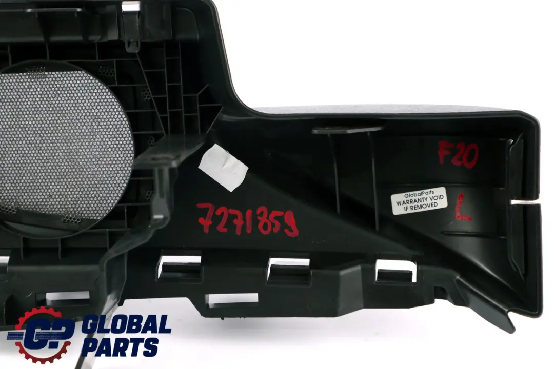 Support Rear Window Shelf Left N/S Speaker Black to BMW 1 Series F20 F21 with Part number 7271859 BMW 1 Series F20 F21 Support Rear Window Shelf Left N/S Speaker Black - SKU 7271859 - Part number 7271859