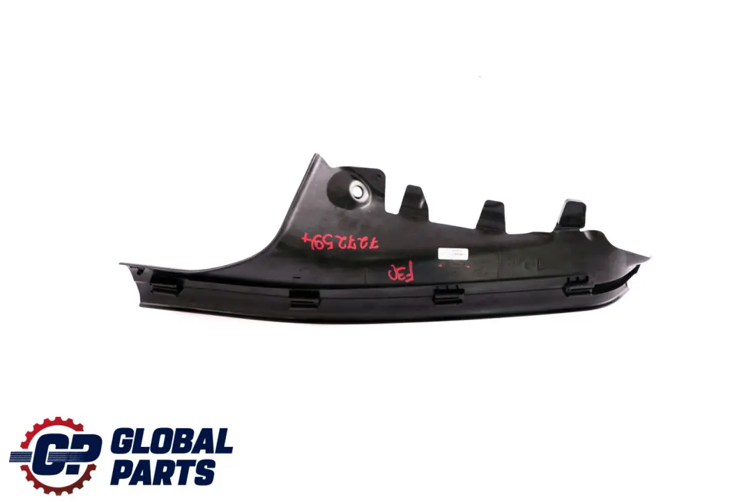 BMW F30 Tapa Tira Entrada Interior Trasera Derecha Negro - SKU 7272594 - Número de pieza 7221918