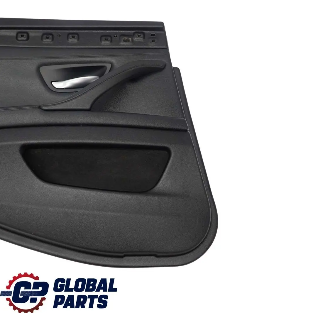 BMW 5 Reihe F10 F11 Türverkleidung Türpappe Hinten Links Leder Schwarz - SKU 7273279 - Teilenummer 7273279