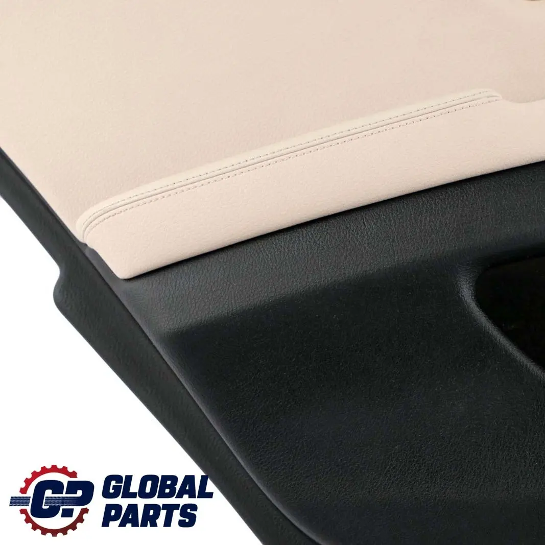 Left N/S Door Card Lining Panel Leather Oyster to BMW 5 Series F10 F11 Rear with Part number 7273285 BMW 5 Series F10 F11 Rear Left N/S Door Card Lining Panel Leather Oyster - SKU 7273285 - Part number 7273285