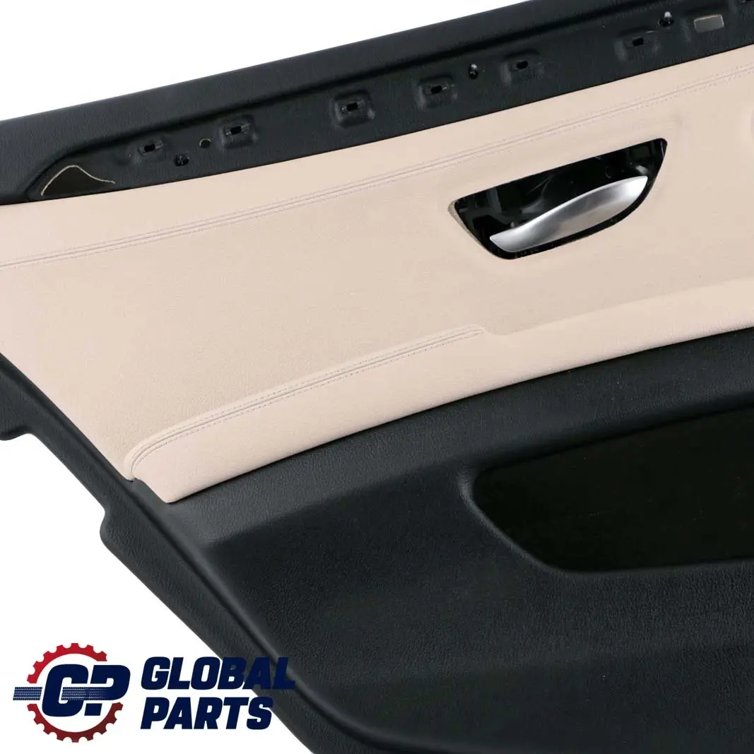 Left N/S Door Card Lining Panel Leather Oyster to BMW 5 Series F10 F11 Rear with Part number 7273285 BMW 5 Series F10 F11 Rear Left N/S Door Card Lining Panel Leather Oyster - SKU 7273285 - Part number 7273285