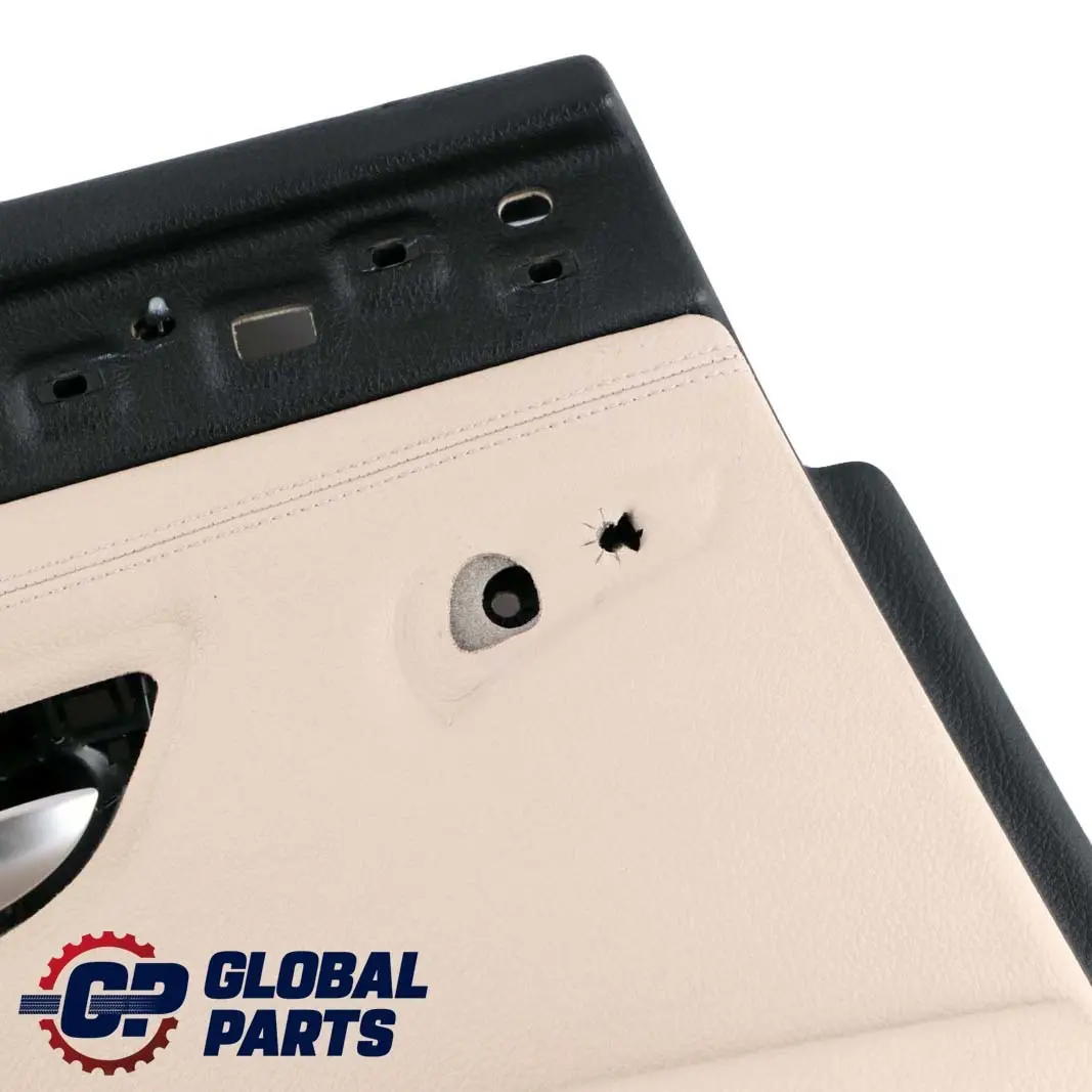 Left N/S Door Card Lining Panel Leather Oyster to BMW 5 Series F10 F11 Rear with Part number 7273285 BMW 5 Series F10 F11 Rear Left N/S Door Card Lining Panel Leather Oyster - SKU 7273285 - Part number 7273285