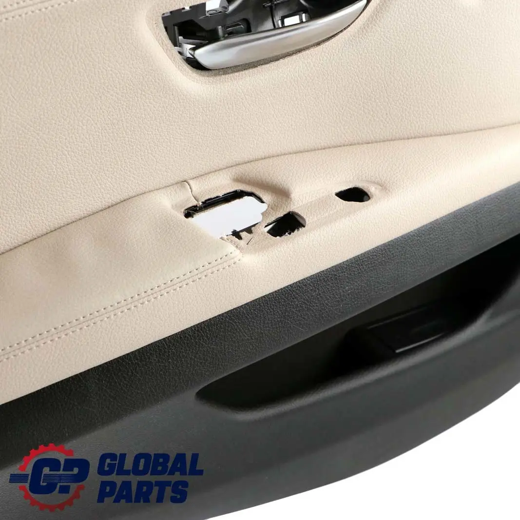 Left N/S Door Card Lining Panel Leather Oyster to BMW 5 Series F10 F11 Rear with Part number 7273285 BMW 5 Series F10 F11 Rear Left N/S Door Card Lining Panel Leather Oyster - SKU 7273285 - Part number 7273285