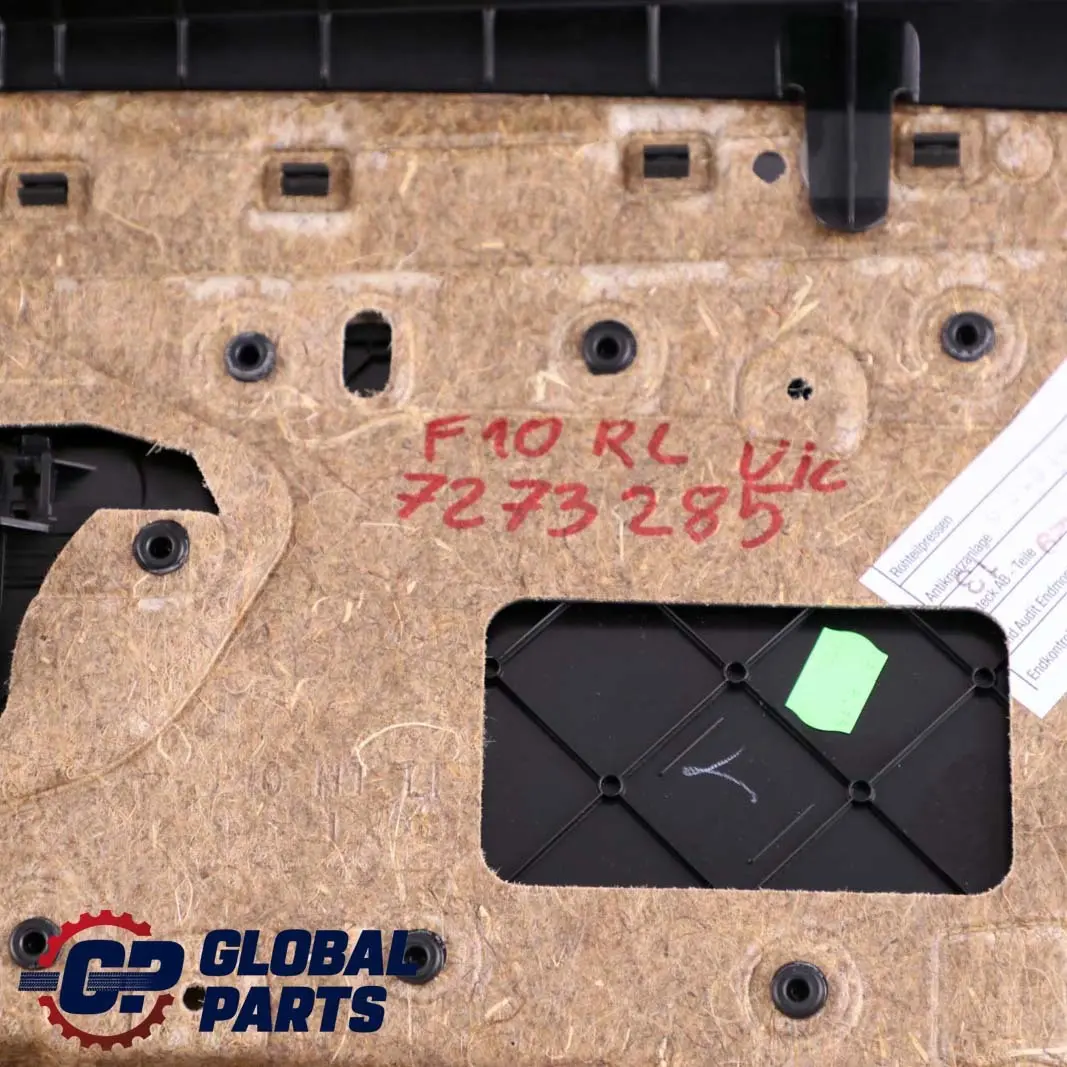 BMW 5 Series F10 F11 Rear Left N/S Door Card Lining Panel Leather Oyster - SKU 7273285 - Part number 7273285