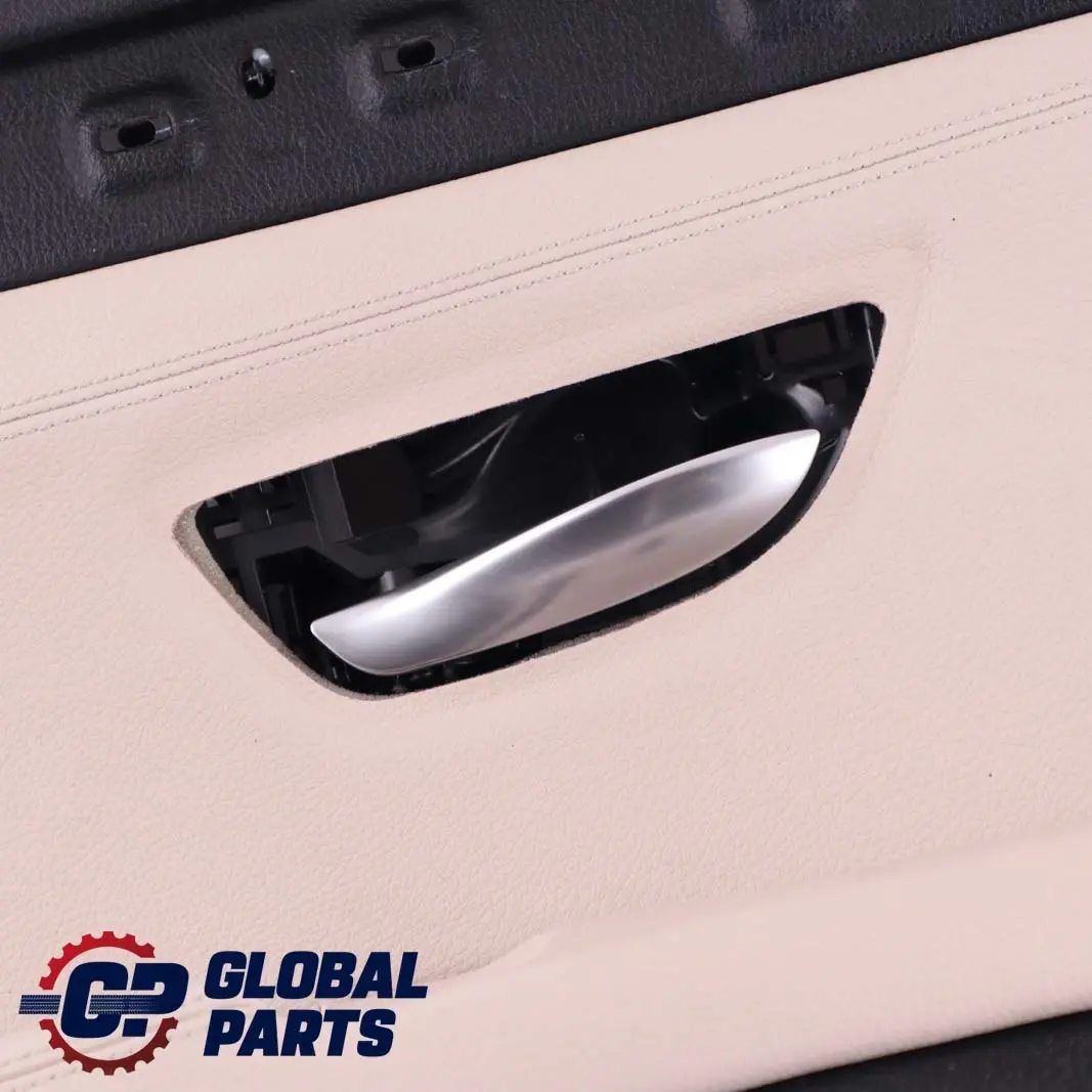 BMW 5 Series F10 F11 Rear Left N/S Door Card Lining Panel Leather Oyster - SKU 7273285 - Part number 7273285