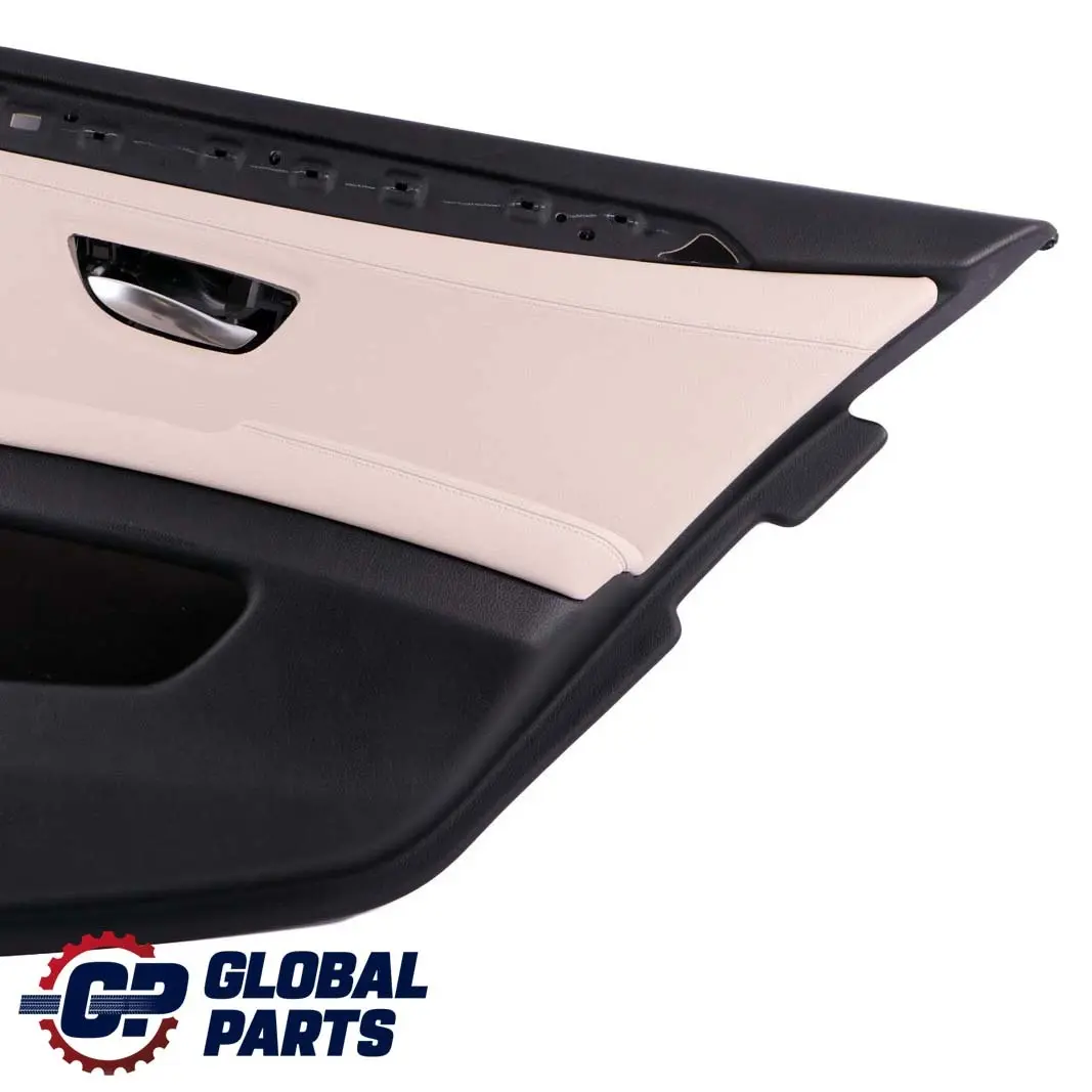 Right O/S Door Card Lining Panel Leather Oyster to BMW 5 Series F10 F11 Rear with Part number 7273286 BMW 5 Series F10 F11 Rear Right O/S Door Card Lining Panel Leather Oyster - SKU 7273286 - Part number 7273286