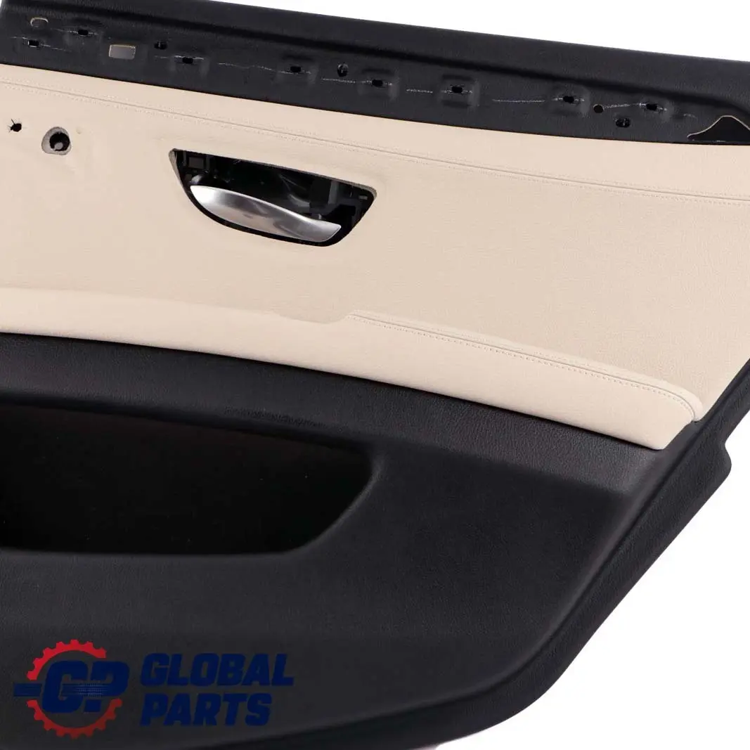 BMW 5 Series F10 F11 Rear Right O/S Door Card Lining Panel Leather Oyster - SKU 7273286 - Part number 7273286