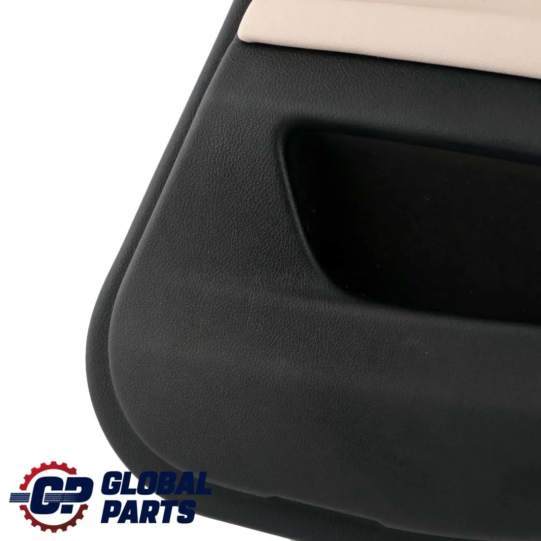 Right O/S Door Card Lining Panel Leather Oyster to BMW 5 Series F10 F11 Rear with Part number 7273286 BMW 5 Series F10 F11 Rear Right O/S Door Card Lining Panel Leather Oyster - SKU 7273286 - Part number 7273286