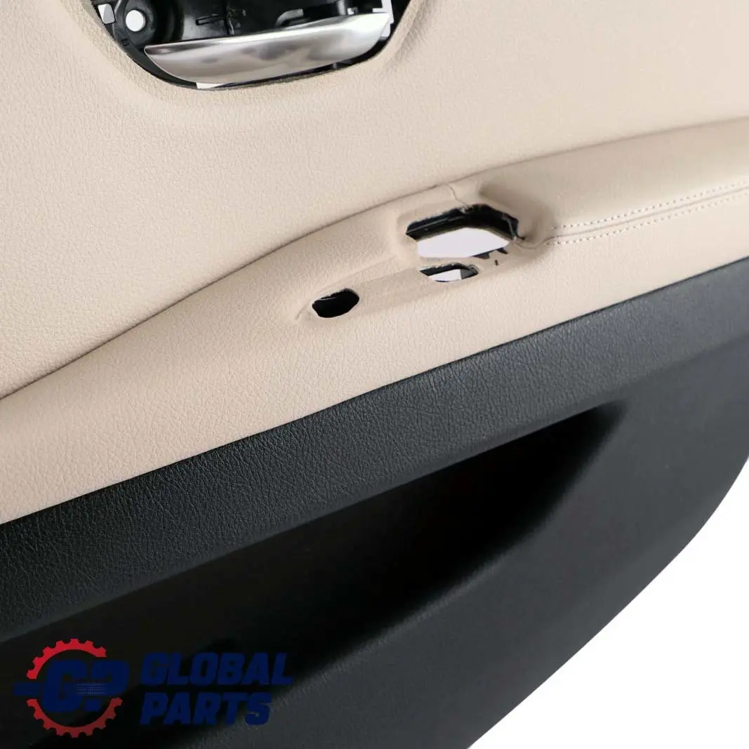 Right O/S Door Card Lining Panel Leather Oyster to BMW 5 Series F10 F11 Rear with Part number 7273286 BMW 5 Series F10 F11 Rear Right O/S Door Card Lining Panel Leather Oyster - SKU 7273286 - Part number 7273286