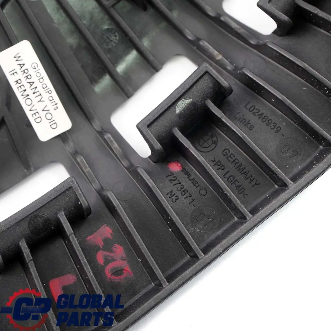 BMW 1 3 er F20 F21 F30 F31 Sitz Vorn Trägerplatte Links - SKU 7273671 - Teilenummer 7273671