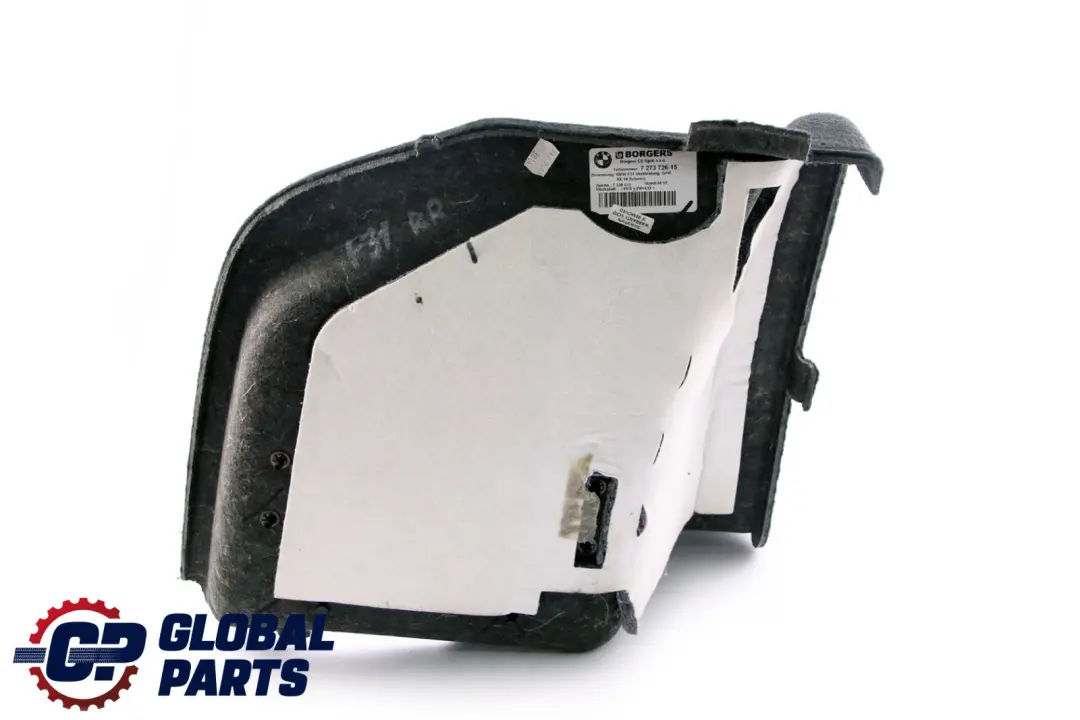 BMW F31 Boczek Panel Tapicerka Bagażnika Prawy Tył Antracyt - SKU 7273726 - Numer Części 7273726