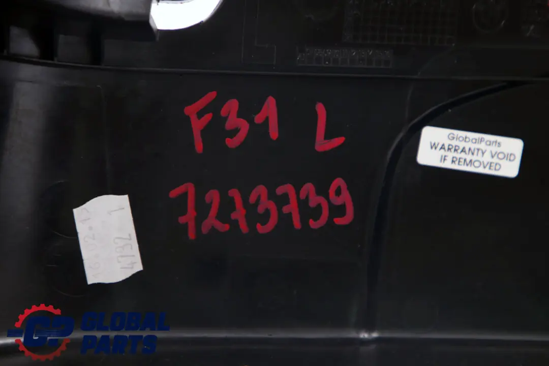 BMW F31 Kofferraum Zierleiste Links 7238877 - SKU 7273739 - Teilenummer 7273739