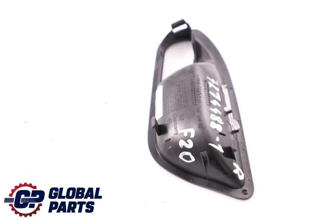 Inside Door Opener Cover Light Right Black O/S to BMW 1 2 Series F20 F21 F22 with Part number 7274490 BMW 1 2 Series F20 F21 F22 Inside Door Opener Cover Light Right Black O/S - SKU 7274488-1 - Part number 7274490