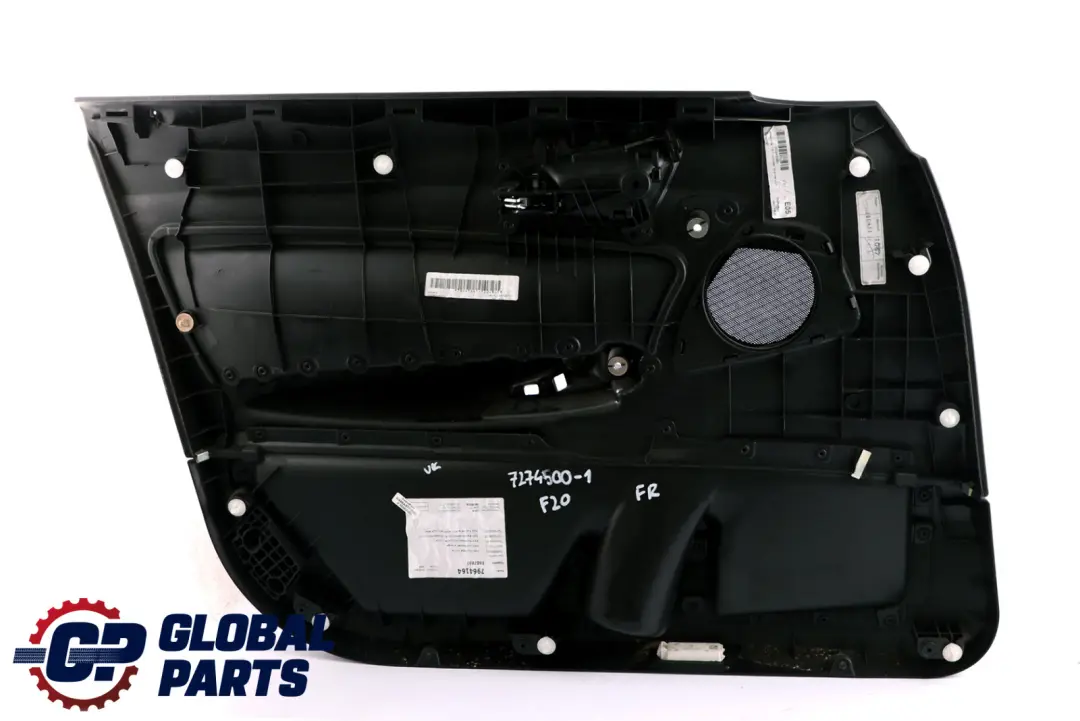 Türverkleidung Vorn Rechts Stoff Anthrazit Move für BMW F20 mit Teilenummer 7274500 BMW F20 Türverkleidung Vorn Rechts Stoff Anthrazit Move - SKU 7274500-1 - Teilenummer 7274500