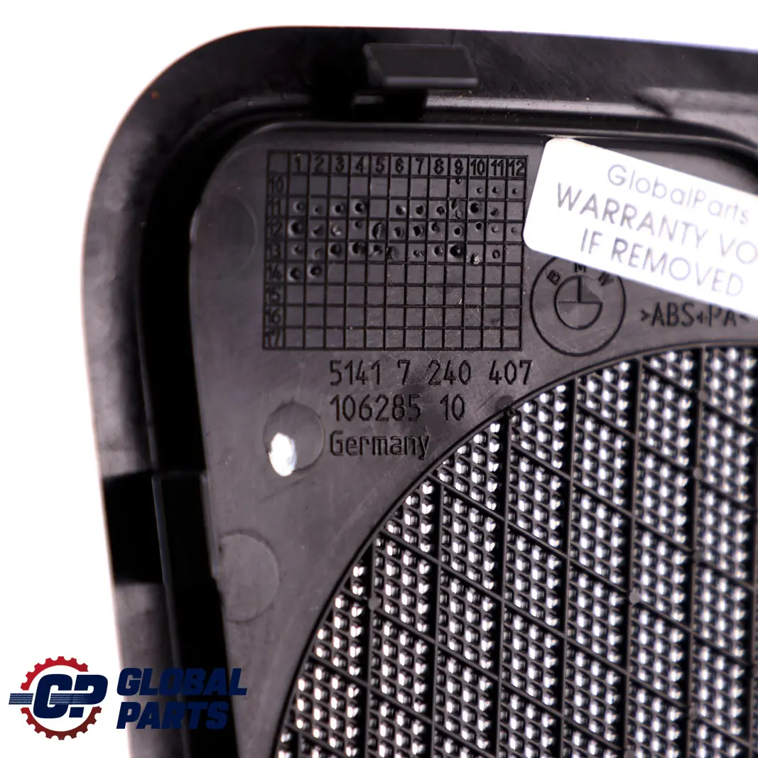 BMW 1 Series F20 F21 LCI Cover Speaker Black Door Panel Trim Left Black N/S - SKU 7274507 - Part number 7274507