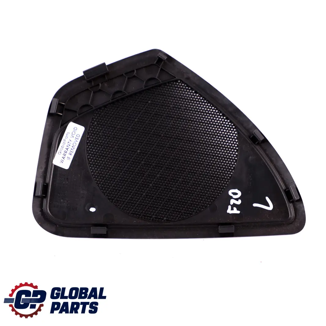 Osłona głośnika lewa drzwi czarna do BMW F20 F21 o numerze 7274507 BMW F20 F21 Osłona głośnika lewa drzwi czarna - SKU 7274507 - Numer Części 7274507