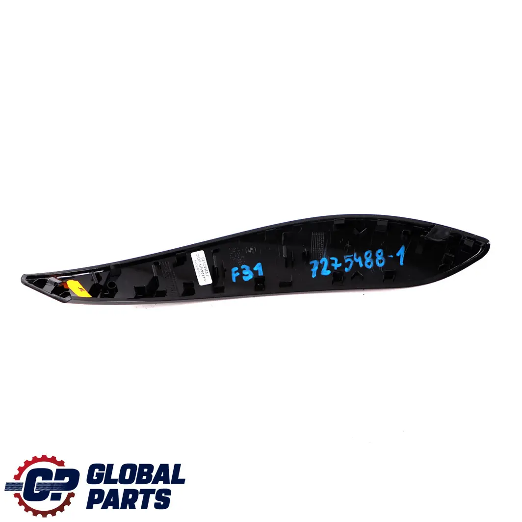BMW F30 F31 F32 1 Interior Trim Door Pull Cover Right Piano Black - SKU 7275488-1 - Part number 7275488