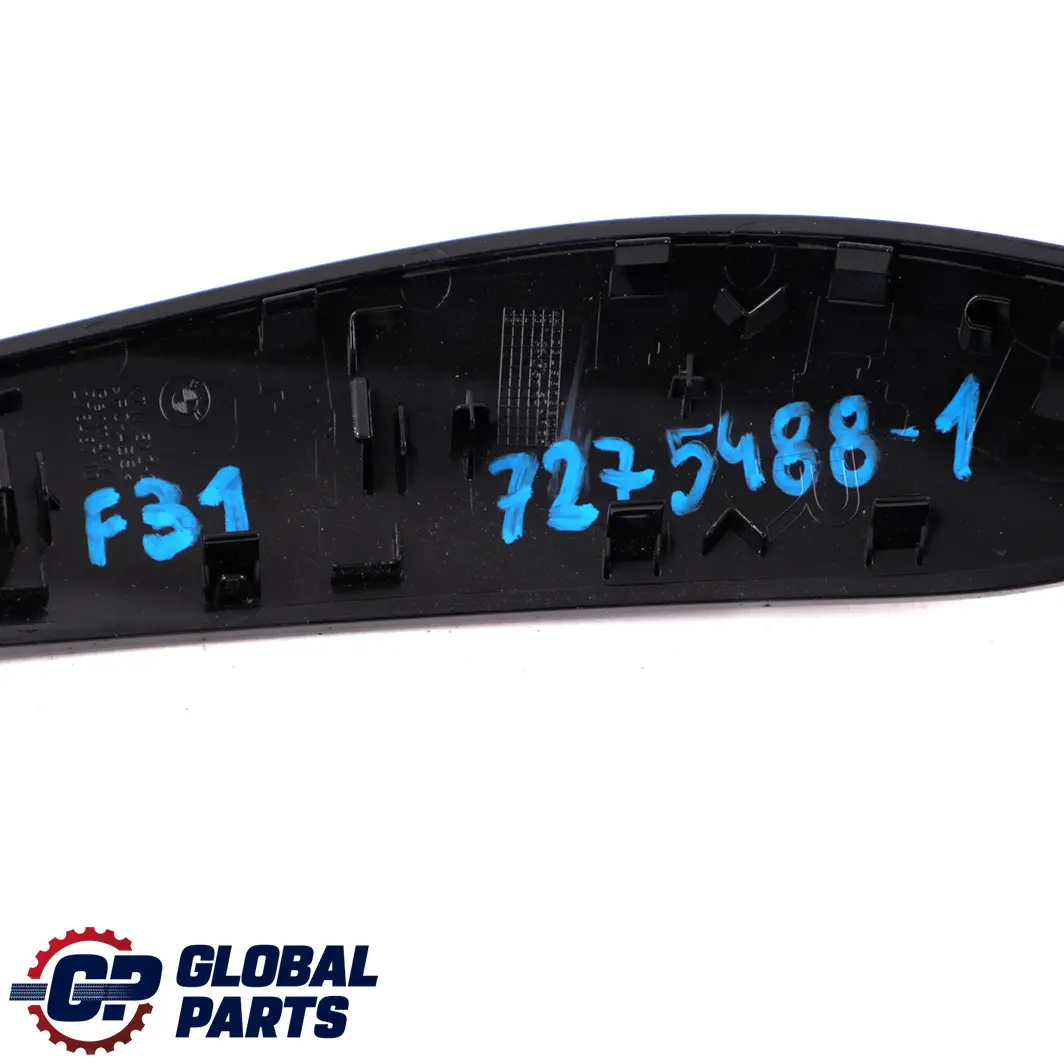 BMW F30 F31 F32 Blende Zuziehgriff Rechts Piano Black Schwarz - SKU 7275488-1 - Teilenummer 7275488