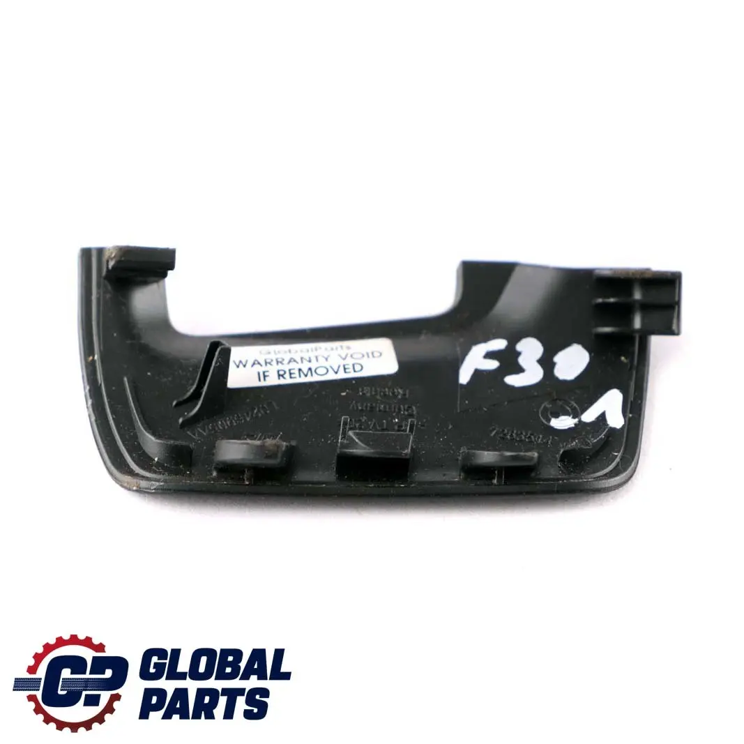 BMW F20 F30 F31 LCI Abdeckung Gurtschloss Rechts Schwarz 7263514 - SKU 7275692 - Teilenummer 7275692
