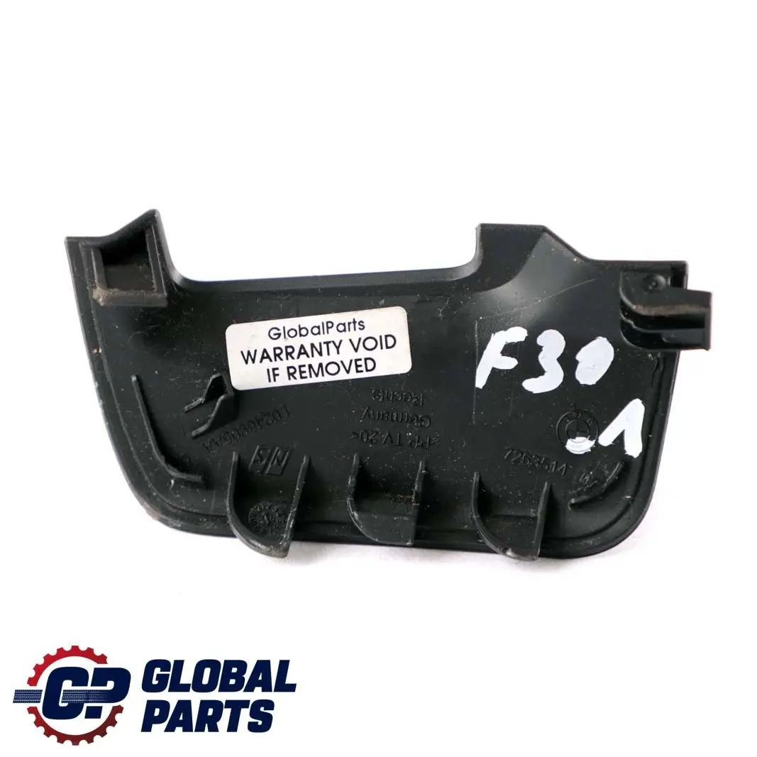 Belt Catch Right O/S Black 7263514 BMW F20 F30 F31 LCI Cover Seat - SKU 7275692 - Part number 7275692